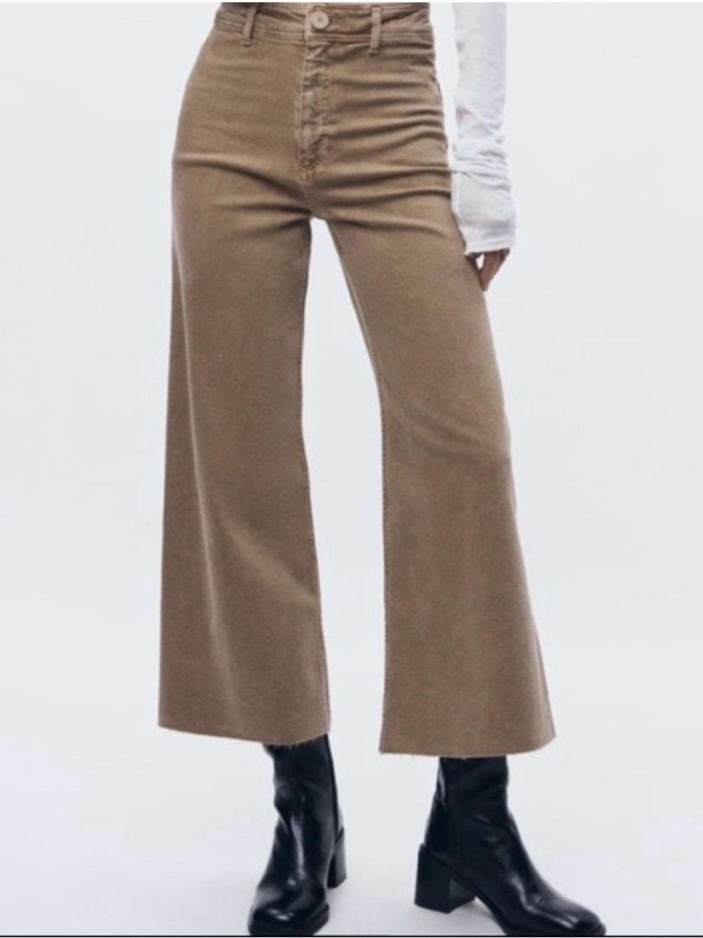 Zara | Wide Leg Marine Jeans | Size 4/26